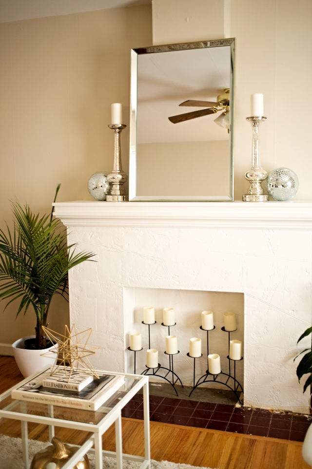 Easy Fall Decor Updates On A Budget The Adored Life   Fall Fireplace Updates 640x960 