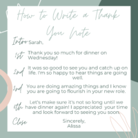 How to Write a Thank You Note - Examples and Helpful Timeline